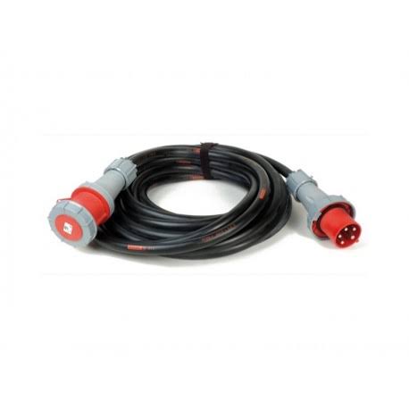 Rallonges P17 Triphasées 125A (5M)